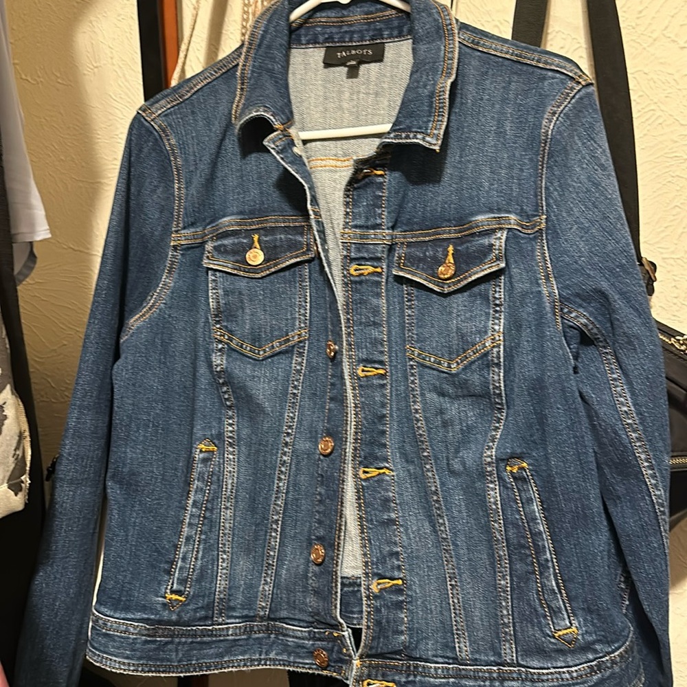 Talbots Jean jacket.